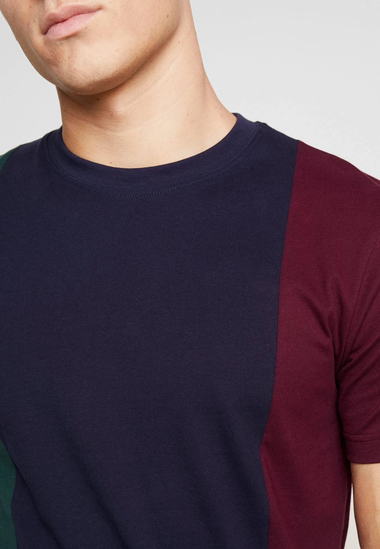 URBAN CLASSICS Tripple Tee - T-Shirt Print - Bottlegreen/Midnightnavy 8 URBAN CLASSICS Tripple Tee - T-Shirt Print - Bottlegreen/Midnightnavy - Afbeelding 6