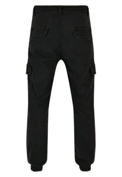 URBAN CLASSICS Knitted Cargo Jogging Pants - Cargobroek - Black -Urban Classics 6aa652f1e7844243abd69e8ddda2f839