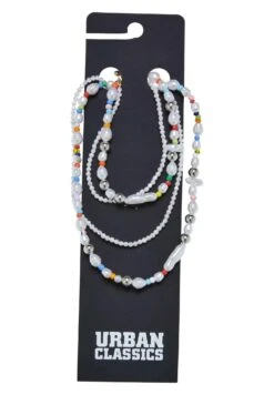 URBAN CLASSICS Various Pearl Layering And A - Ketting - Multicolor -Urban Classics 6ad28615569c484c91261bce3c7f3a6a