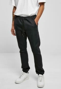 URBAN CLASSICS Relaxed Fit Jeans - Realblack Washed