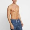 URBAN CLASSICS Pineapple Swim Shorts - Zwemshorts - Vintage Blue -Urban Classics 6bf60e9ac2ce4d5b9b316667468a59a8