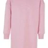 URBAN CLASSICS Oversized Terry - Jurk - Girlypink