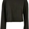 URBAN CLASSICS Short Bateau Necklinie - Longsleeve - Black -Urban Classics 6c7b197f809f4133896a8dba10839cb8
