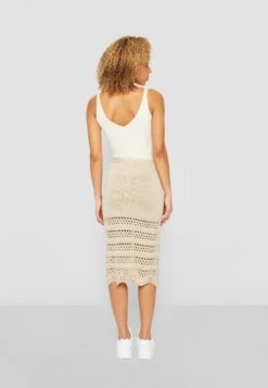 URBAN CLASSICS 3/4 Crochet - Kokerrok - Softseagrass -Urban Classics 6d2463c7fd034c16b81bb9b2e665b7fb