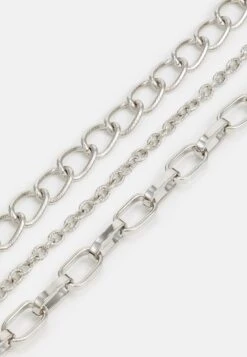 URBAN CLASSICS Classic Layering Necklace Unisex - Ketting - Silver-Coloured -Urban Classics 6da7aa881a7548448cafd2bc8497e737