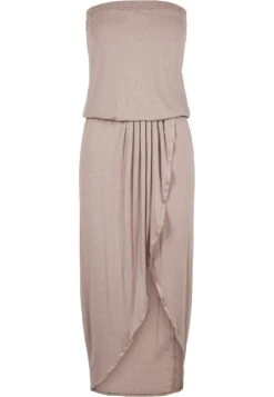 Ladies Viscose Bandeau Dress - Maxi-Jurk - Duskrose -Urban Classics 6df2f314fc62445eb2304228d051e09a