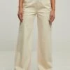 URBAN CLASSICS Wide Leg Twill - Cargobroek - Whitesand -Urban Classics 6dff47cac3a142b183f27acb7aacf184