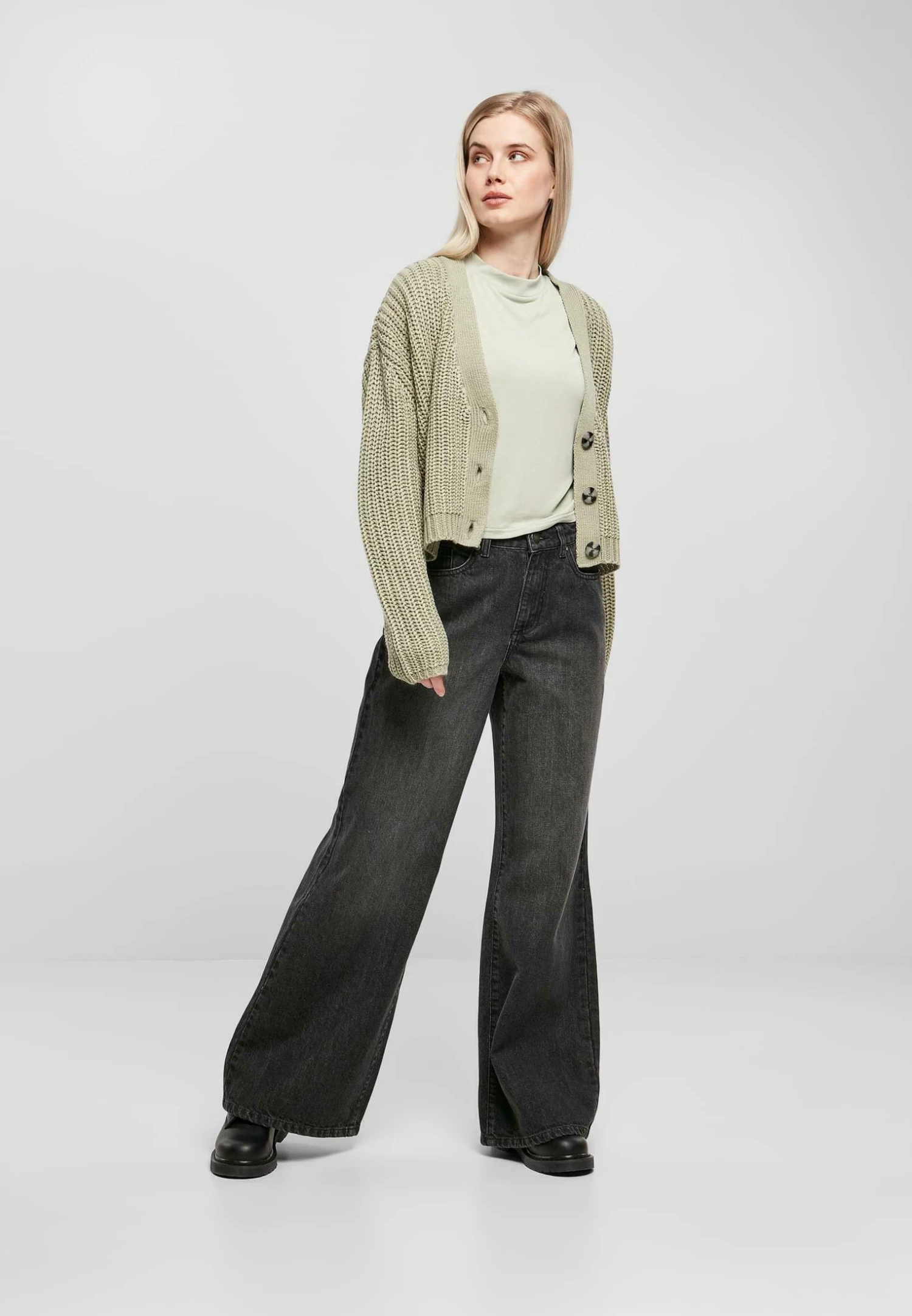 URBAN CLASSICS Oversized- Vest - Softsalvia 4 URBAN CLASSICS Oversized- Vest - Softsalvia - Afbeelding 2