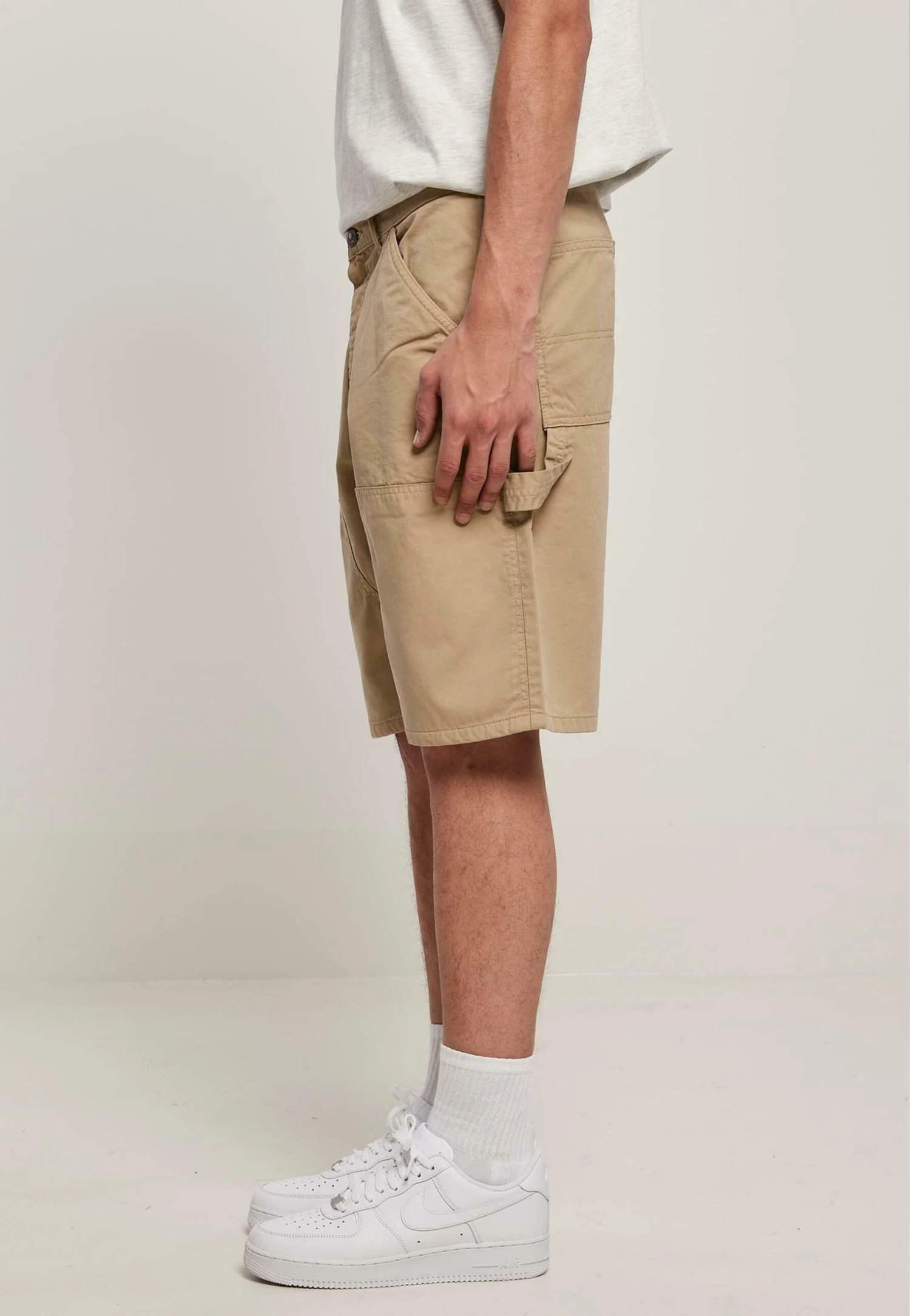 URBAN CLASSICS Double Knee Carpenter - Shorts - Unionbeige 3 URBAN CLASSICS Double Knee Carpenter - Shorts - Unionbeige