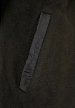 URBAN CLASSICS Hooded Micro - Fleecejas - Black -Urban Classics 71b46155a2c6401f8c8e4f3d57b126f1