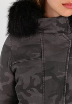 URBAN CLASSICS Overdyed- Parka - Grey -Urban Classics 73245de1a0e14c0690350b98396cbbbc
