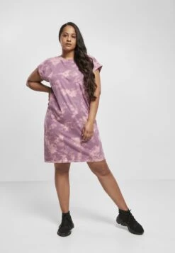 URBAN CLASSICS Bleached - Jerseyjurk - Duskviolet -Urban Classics 7404a730bad34744a94aee821fc2b53e