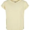URBAN CLASSICS Extended Shoulder - T-Shirt Basic - Softyellow -Urban Classics 741acbd4339a402b8fa5169b8f5809f6