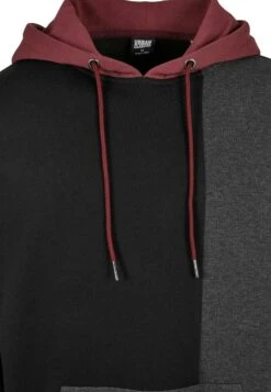 URBAN CLASSICS Oversized - Hoodie - Black Charcoal -Urban Classics 749b7d036c454c3687dea3e07e258bee