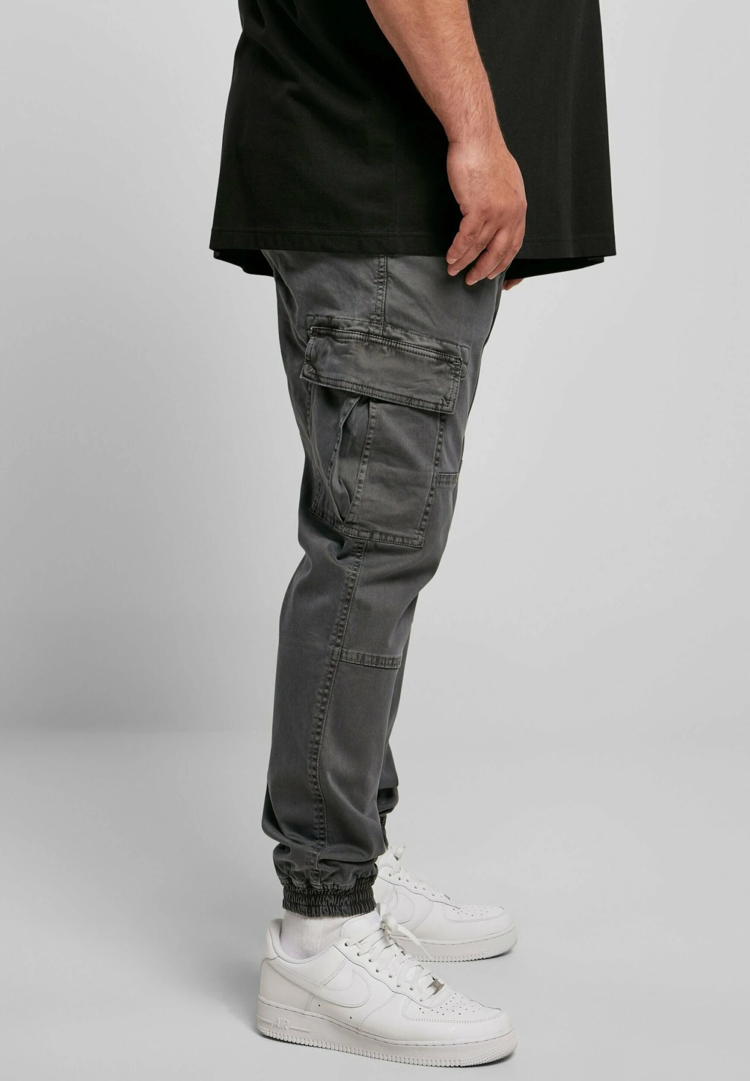 URBAN CLASSICS Washed Jogging - Cargobroek - Darkshadow 6 URBAN CLASSICS Washed Jogging - Cargobroek - Darkshadow - Afbeelding 4