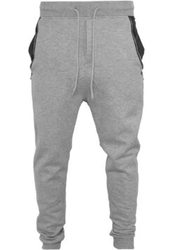 URBAN CLASSICS Trainingsbroek - Grey/Black