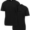 URBAN CLASSICS 2 Pack - T-Shirt Basic - Black/Black -Urban Classics 75f05204e1734bf688e5c6951b090e8f