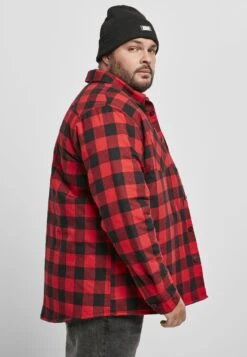 URBAN CLASSICS Overhemd - Black/Red -Urban Classics 75f23d6cdd7a40049138806f457b78ee