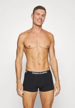 URBAN CLASSICS Boxer Shorts 3 Pack - Onderbroeken - Grey /Darkgreen/Black