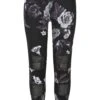 URBAN CLASSICS Tech Aop - Legging - Dark Flower Aop -Urban Classics 76767afa1df046b9bf8ae664dfc1361e