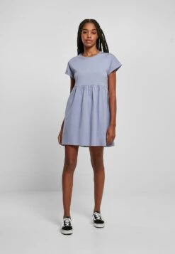 URBAN CLASSICS Empire Valance - Jurk - Violablue -Urban Classics 77548832de8244bdb7c1cc022b165eb7