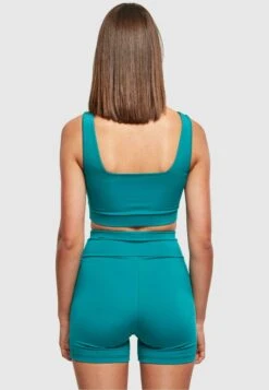 URBAN CLASSICS Squared - Bustier - Watergreen -Urban Classics 776a037d01e84880a00f7326f52e8db7