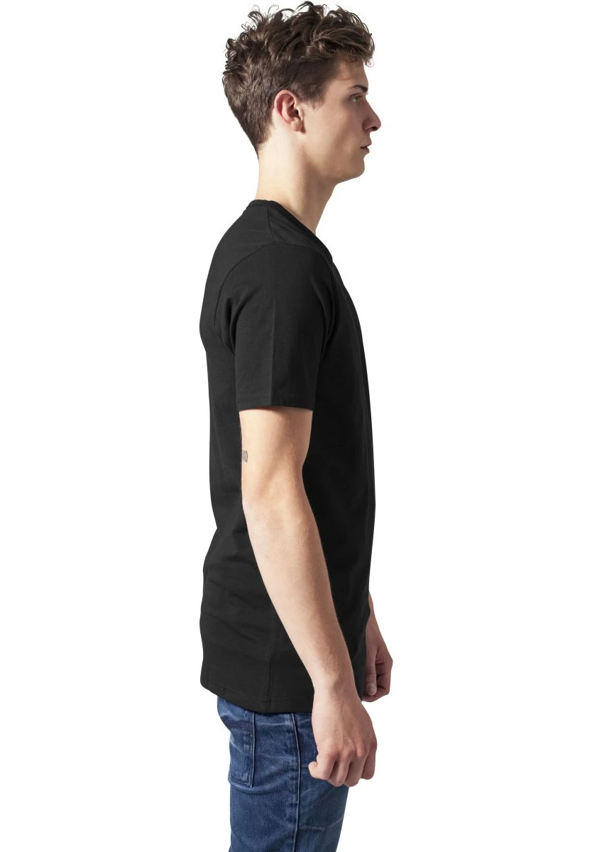 URBAN CLASSICS Fitted Stretch Tee - T-Shirt Basic - Black 9 URBAN CLASSICS Fitted Stretch Tee - T-Shirt Basic - Black - Afbeelding 7