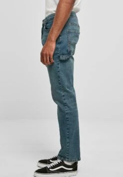 URBAN CLASSICS Straight Leg Jeans - Sand Destroyed Washed -Urban Classics 77d298dcdc184e24bcb4ad19c1d640ad