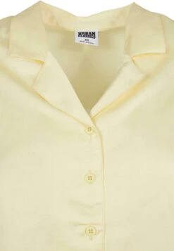 URBAN CLASSICS Overhemdblouse - Softyellow 8 URBAN CLASSICS Overhemdblouse - Softyellow -Urban Classics 7806b70eb3b040608401bd24cea3993f
