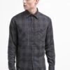 URBAN CLASSICS Checked - Overhemd - Black