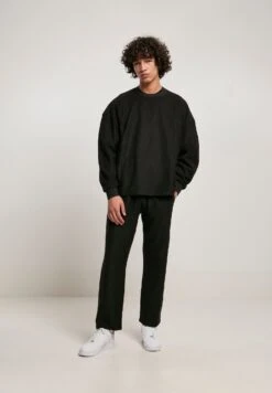 URBAN CLASSICS Terry Boxy - Trui - Black -Urban Classics 78ecb82d9d1a45ee9bcf376f2e1d10bd