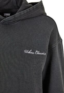 URBAN CLASSICS Small Embroidery - Hoodie - Black -Urban Classics 7a96aa5a6ed941dd94303a7d1fc08e74