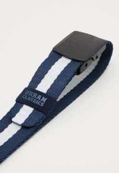 URBAN CLASSICS Centre Stripe Belt - Riem - Navy -Urban Classics 7b8b4a52d1ae4feb9ff29eeb0301209d