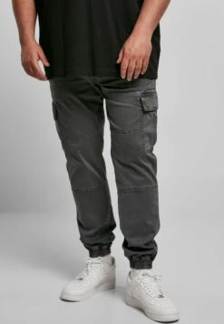 URBAN CLASSICS Washed Jogging - Cargobroek - Darkshadow