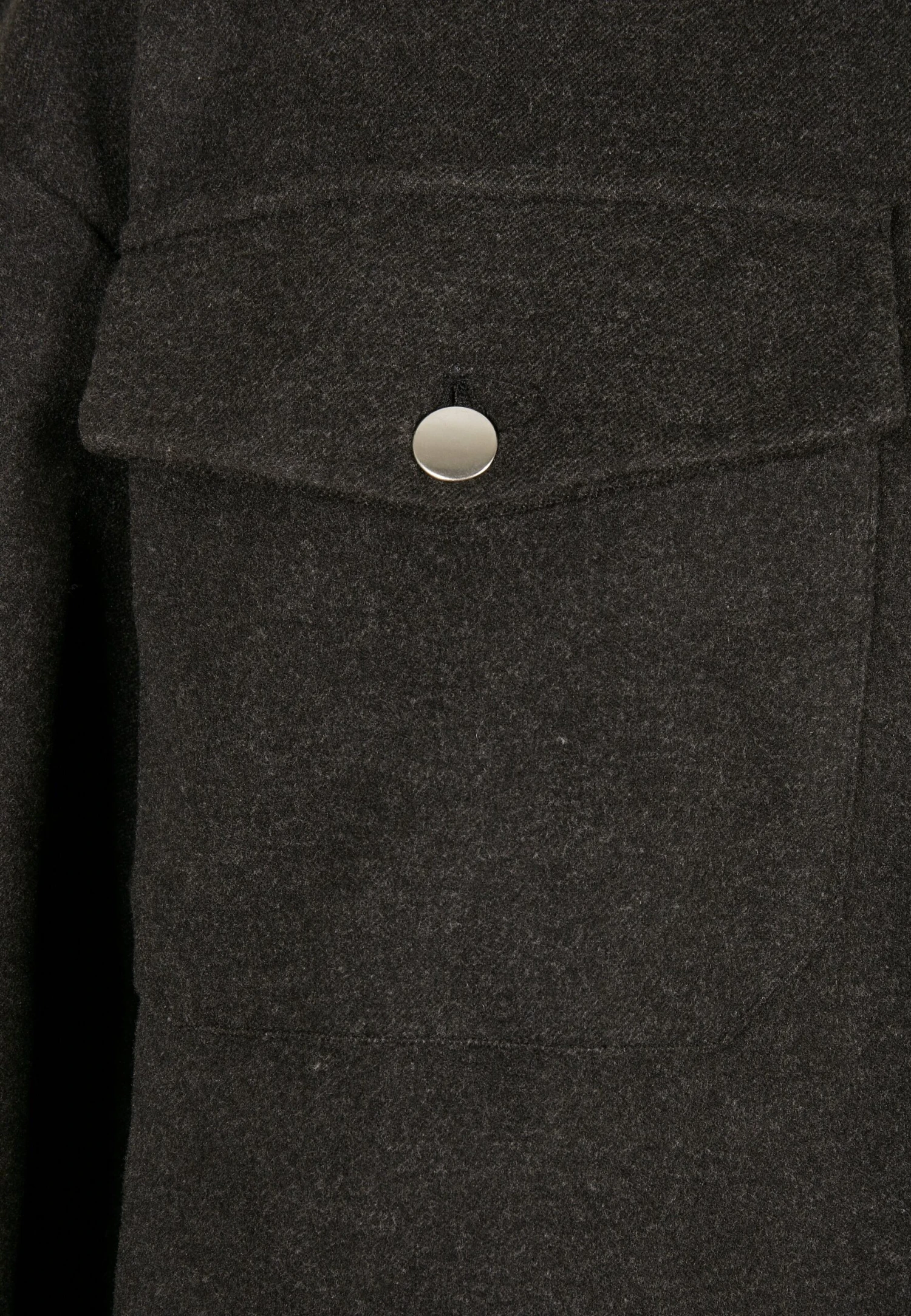 URBAN CLASSICS Ladies Classic Overshirt - Jas - Charcoal 10 URBAN CLASSICS Ladies Classic Overshirt - Jas - Charcoal - Afbeelding 8