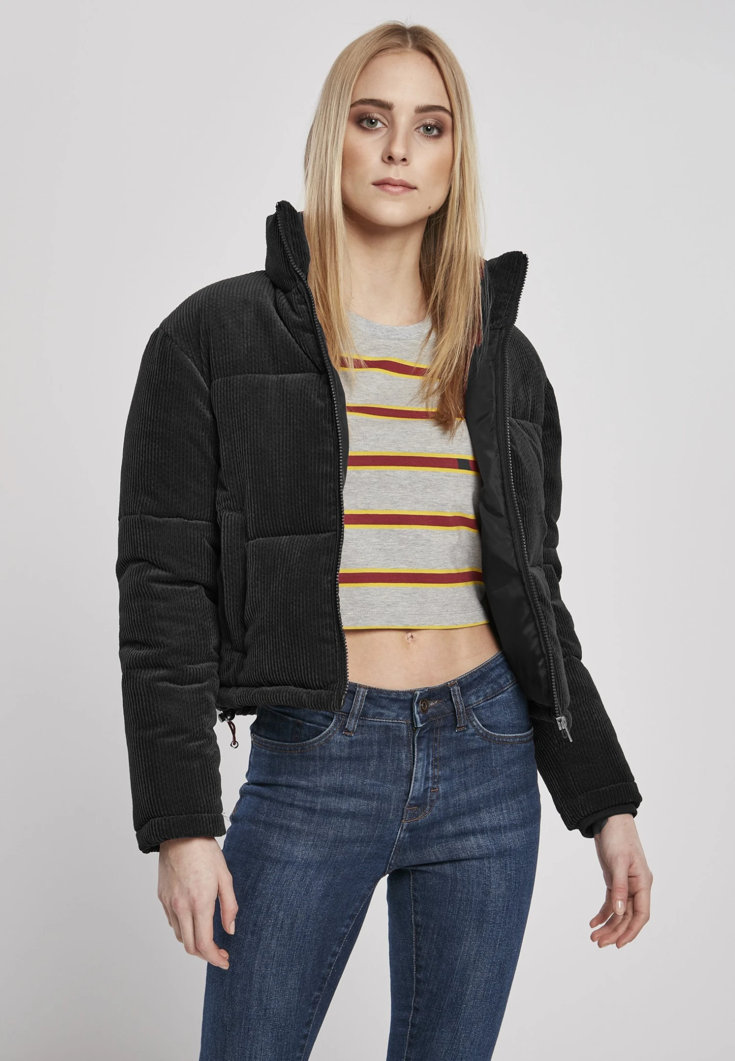 URBAN CLASSICS Winterjas - Black 3 URBAN CLASSICS Winterjas - Black