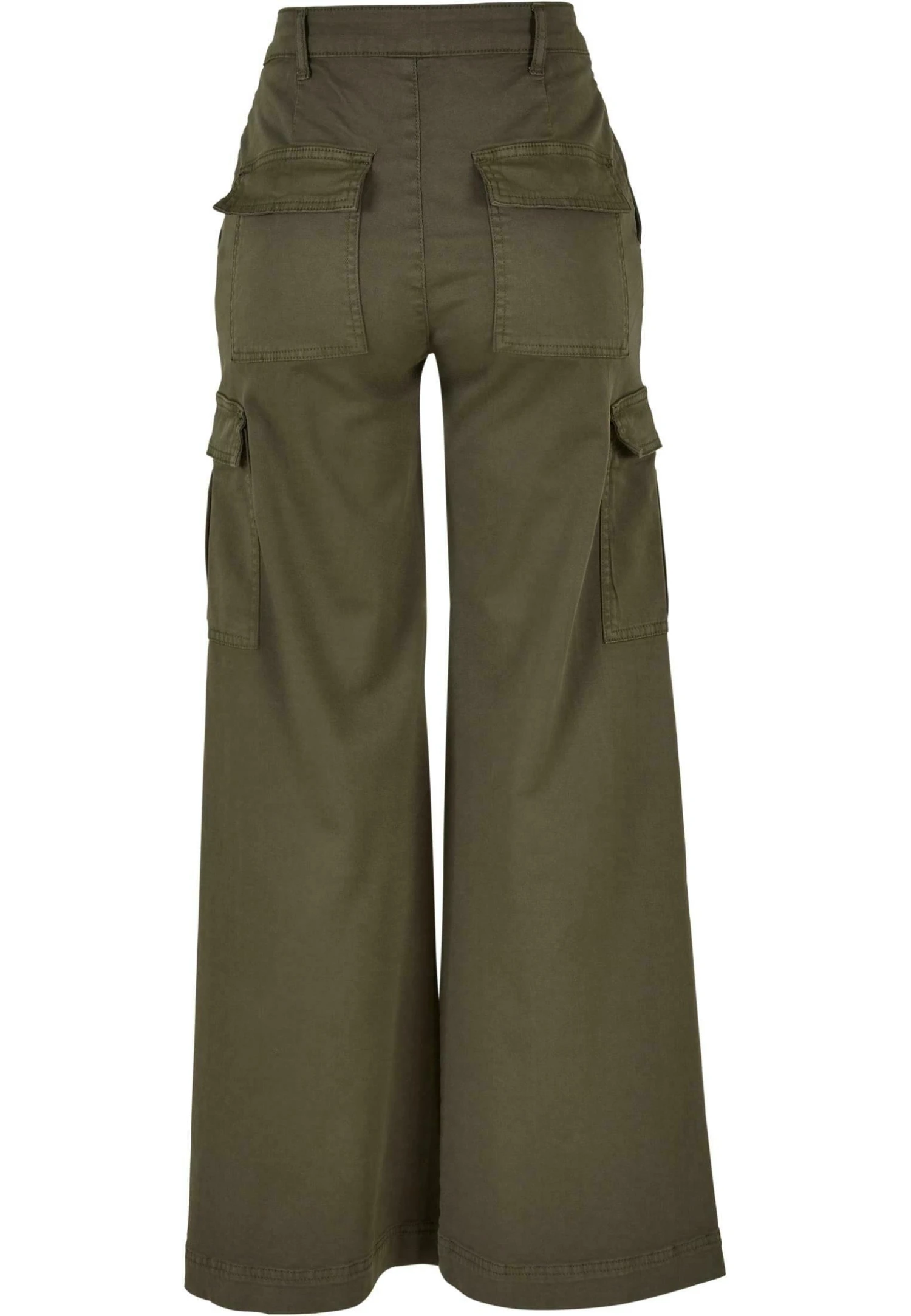 URBAN CLASSICS Wide Leg Twill - Cargobroek - Olive 9 URBAN CLASSICS Wide Leg Twill - Cargobroek - Olive - Afbeelding 7