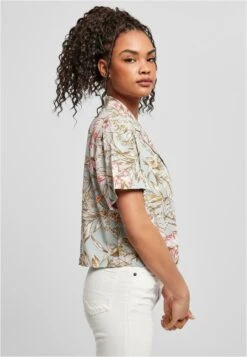 URBAN CLASSICS Overhemdblouse - Blackfruity -Urban Classics 7c1ae37b1e53469bbf6b47e3fa7b0218