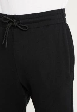 URBAN CLASSICS Cropped Terry Pants - Trainingsbroek - Black -Urban Classics 7c69c3e0e23d4676a68fd72c7c9c57d0