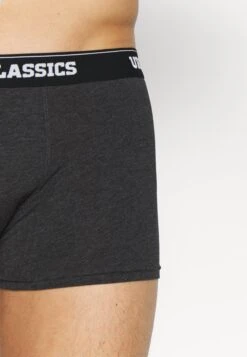 URBAN CLASSICS Shorts 3 Pack - Onderbroeken - Black / Charcoal -Urban Classics 7d646453d11b4457bbf8c7328719ebb6