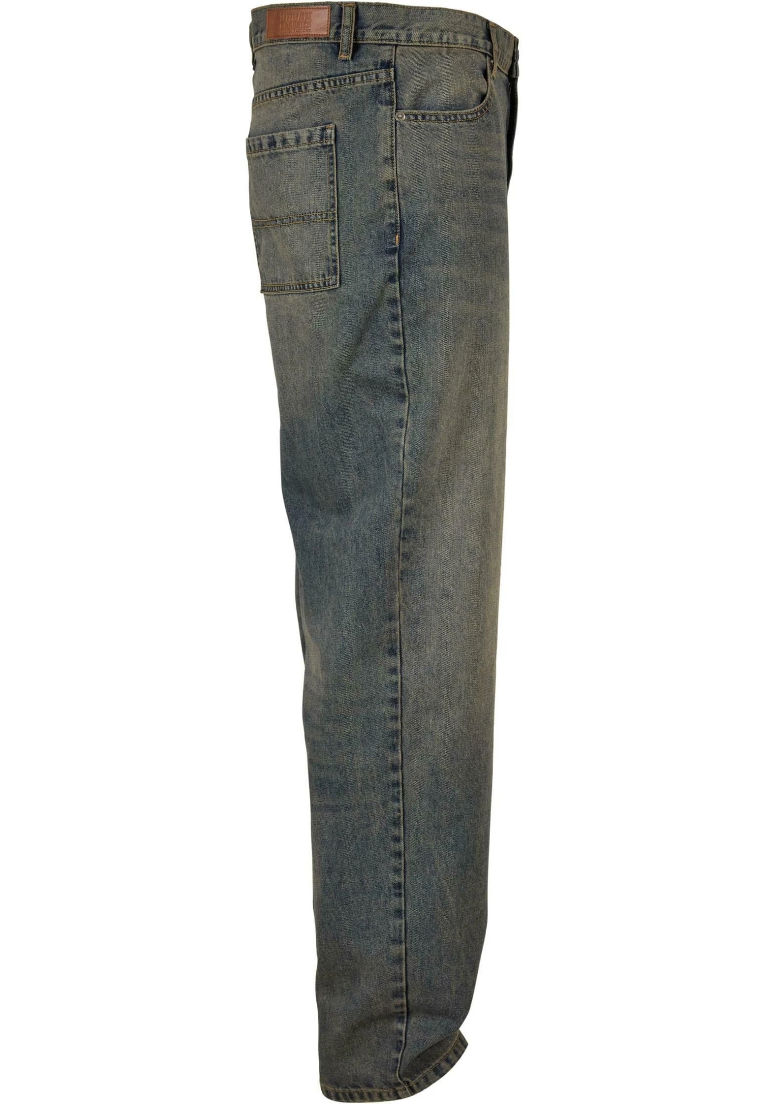 URBAN CLASSICS Relaxed Fit Jeans -Dark Blue Denim 4 URBAN CLASSICS Relaxed Fit Jeans -Dark Blue Denim - Afbeelding 2