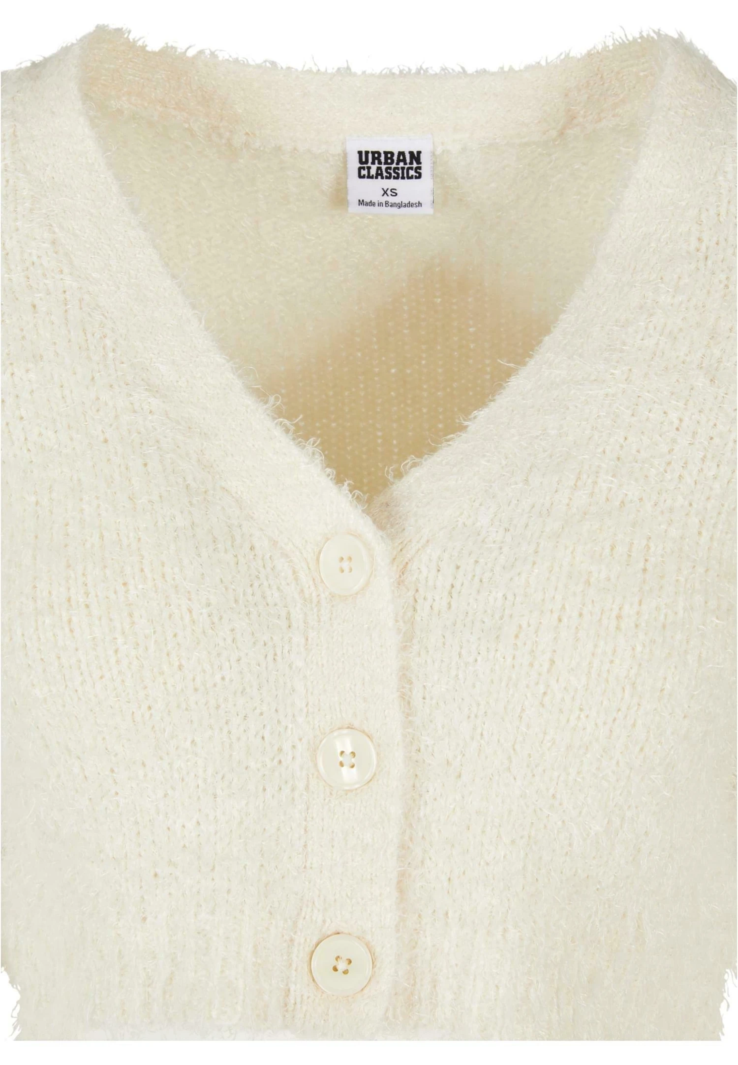 URBAN CLASSICS Cropped- Vest - Whitesand 5 URBAN CLASSICS Cropped- Vest - Whitesand - Afbeelding 3