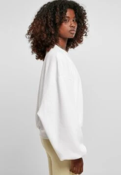 URBAN CLASSICS Oversized Triangle Crew Neck - Sweater - White -Urban Classics 7edb70ae31e0488bbb568be1252447c0