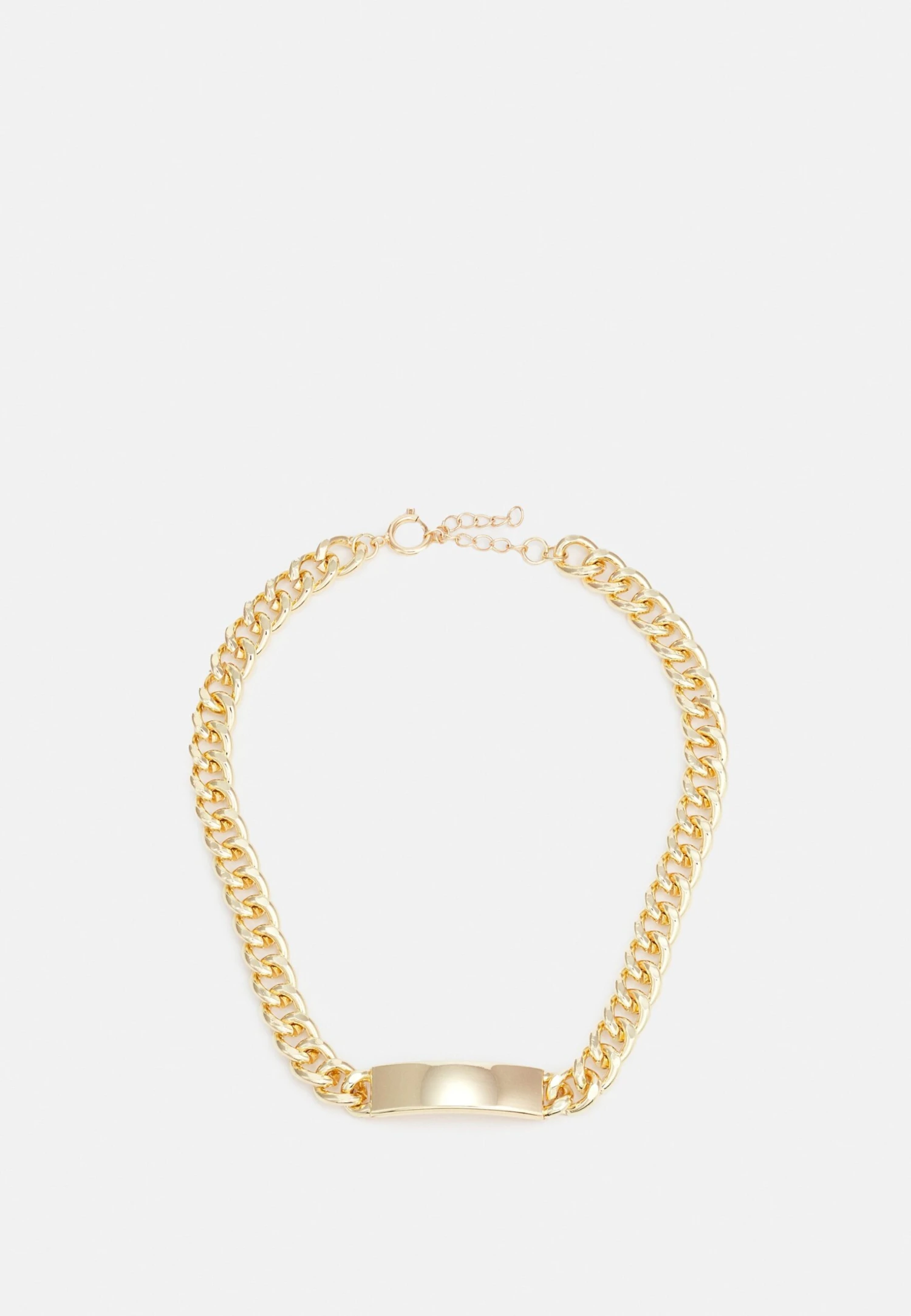 URBAN CLASSICS Plate Necklace Unisex - Ketting - Gold-Coloured 3 URBAN CLASSICS Plate Necklace Unisex - Ketting - Gold-Coloured