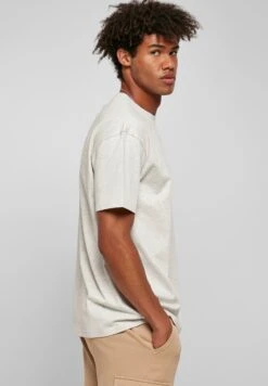 URBAN CLASSICS Heavy - T-Shirt Basic - Lightgrey -Urban Classics 7f010285982a454faec9a63672f13619