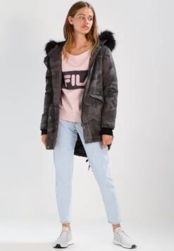 URBAN CLASSICS Overdyed- Parka - Grey -Urban Classics 7f42037f96e6486d9e7e70a1e53c7dd1