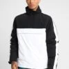 URBAN CLASSICS Winterjas - White/Black
