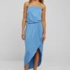 URBAN CLASSICS Bandeau- Maxi-Jurk - Horizonblue