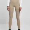 URBAN CLASSICS Ladies Tech Mesh Leggings - Legging - Softtaupe