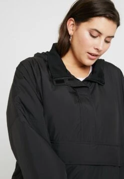 Ladies Panel Pull Over Jacket - Outdoorjas - Black -Urban Classics 814543e3202344c7be5eff89063592fb